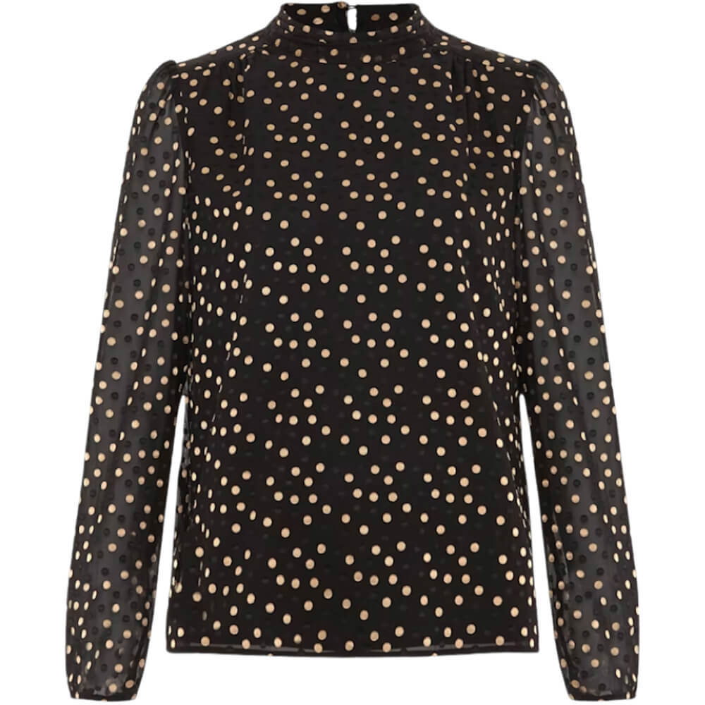 Phase Eight Jacey Spot Jacquard Blouse